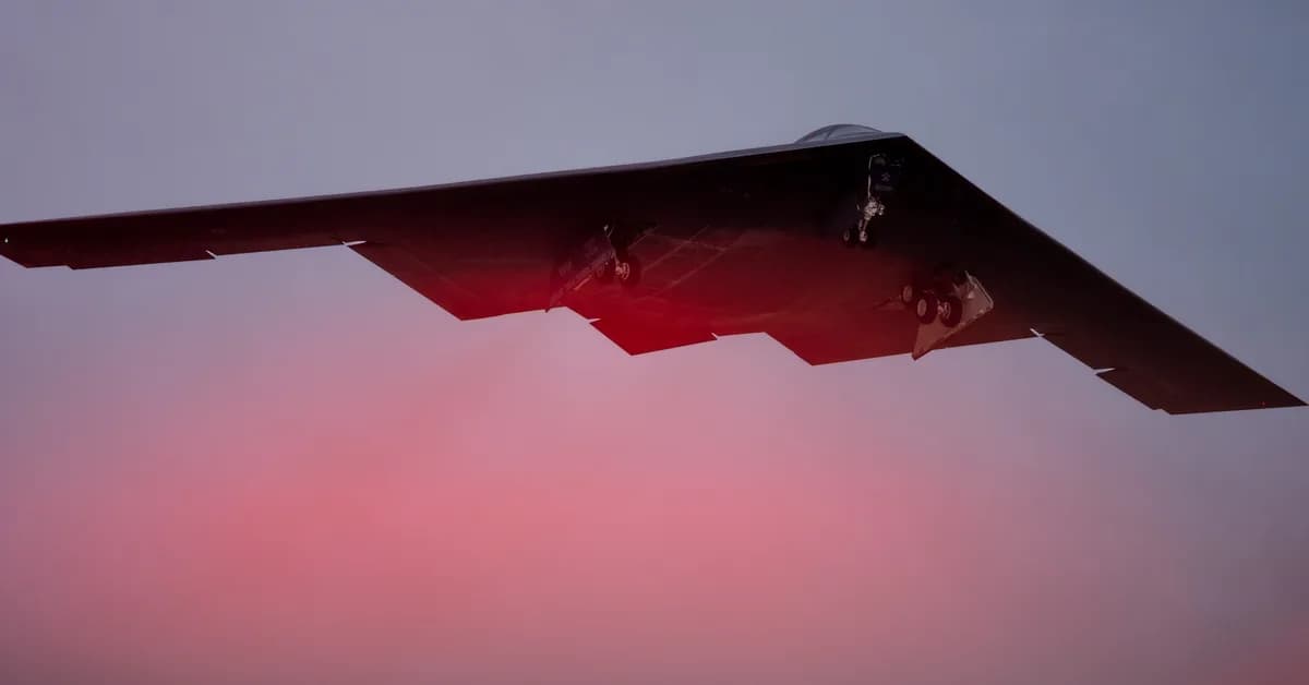 Epic Fury bombers made 18 round-trip flights from the US to strike Iran, each spending more than 30 hours in the air