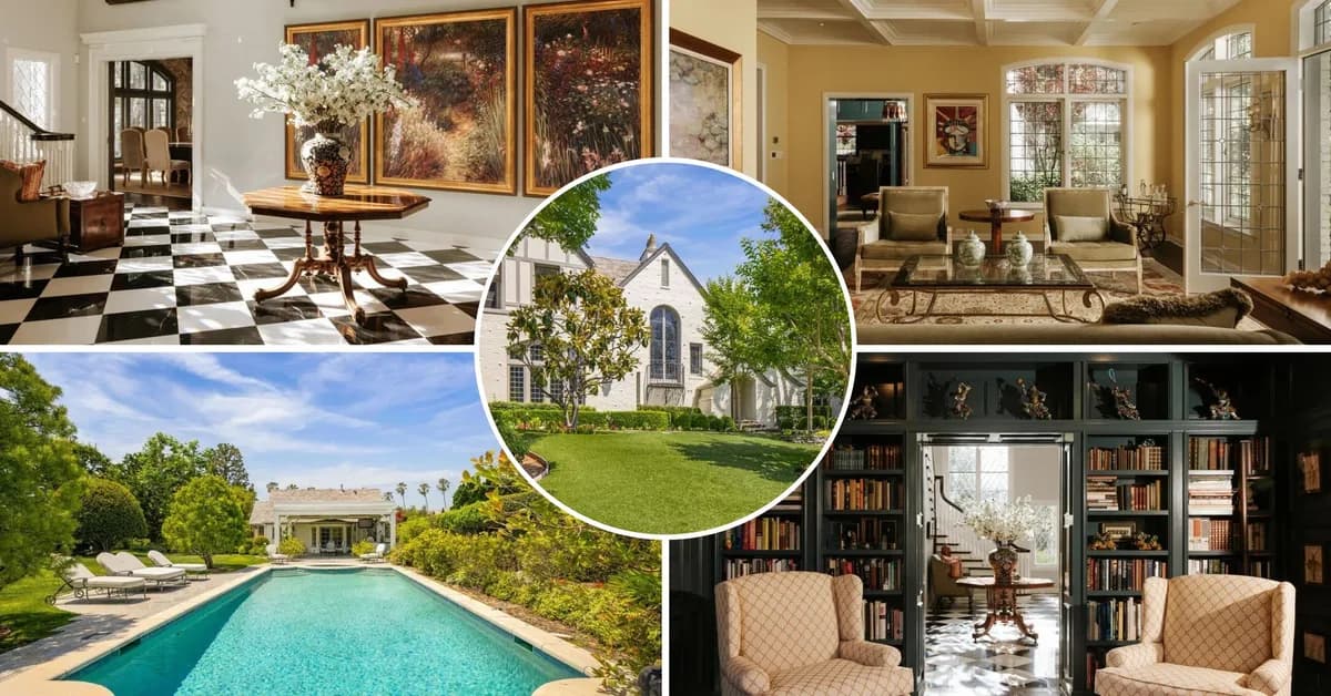 L.A. Power Couple List Hancock Park Estate Where They've Hosted an Array of High-Profile Political Events for $16.5 Million