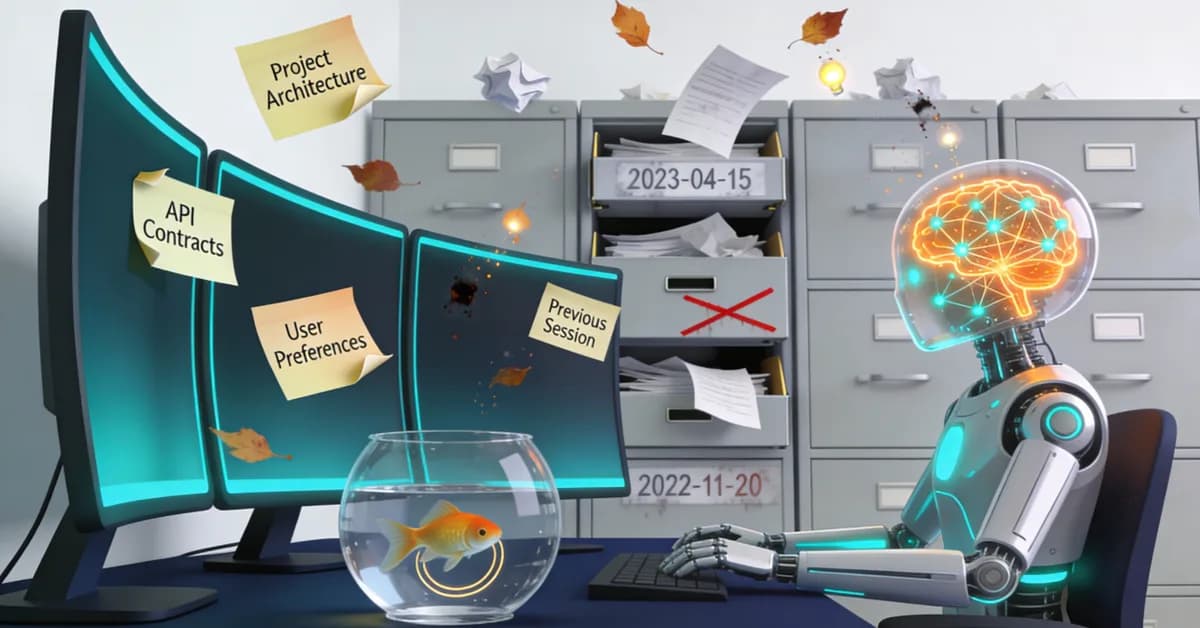 Your AI Agent Forgets Everything Between Sessions. I Fixed That.