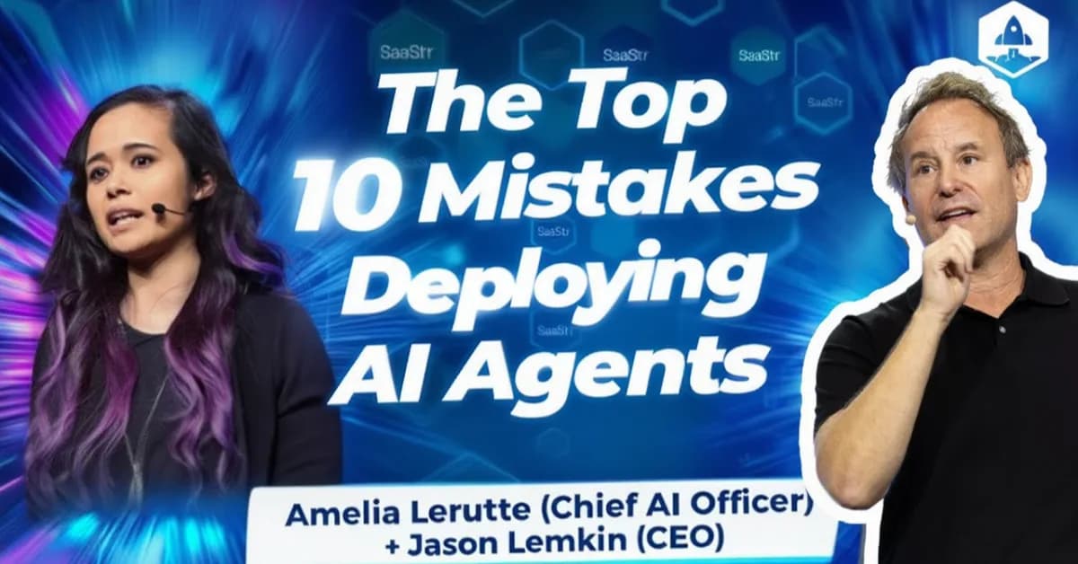 We've Deployed 20+ AI Agents. Here Are the 10 Mistakes Almost Everyone Makes