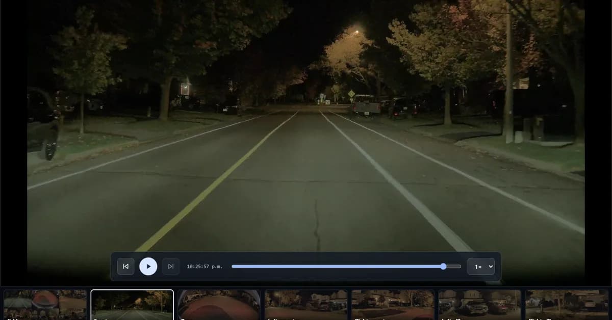 Car's Camera Footage Backed up to NAS