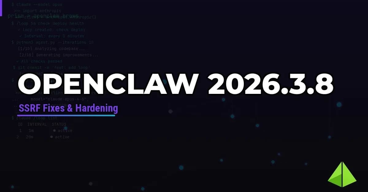 How We Hit the SSRF Landmine in OpenClaw 2026.4.2 and Fixed It Across 13 Nodes