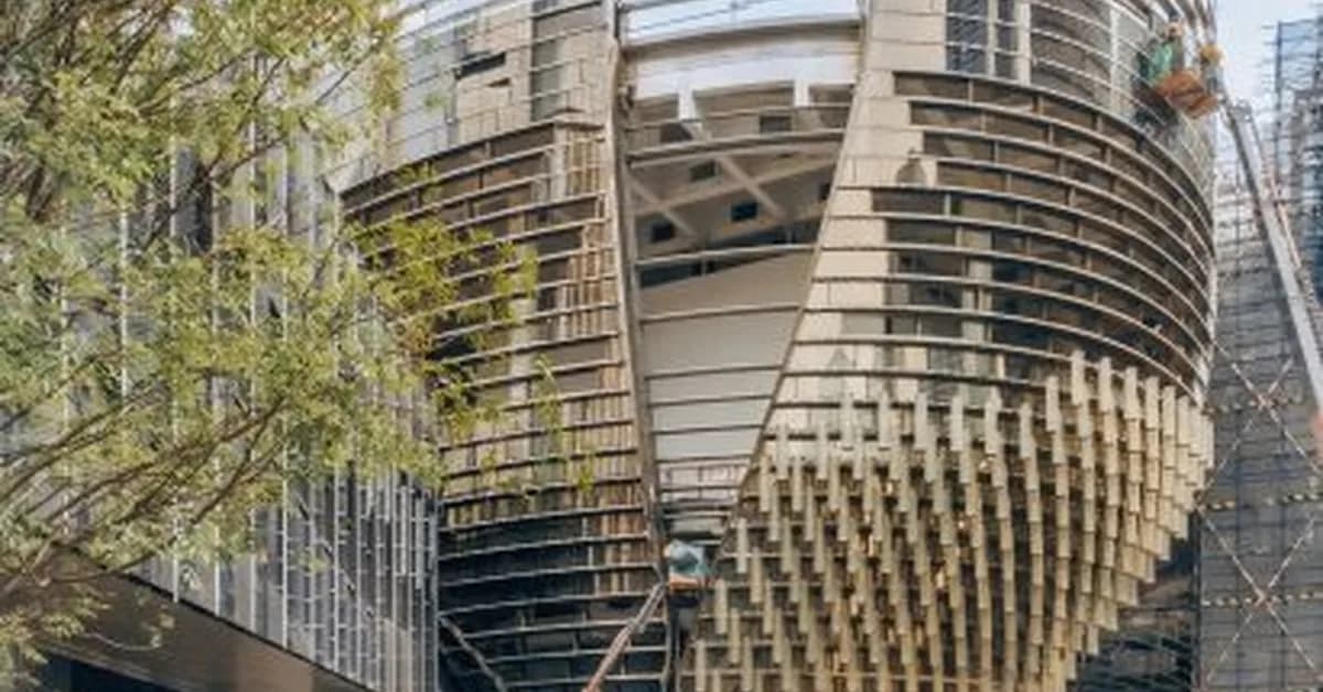 Photos reveal Ole Scheeren's Róng Museum of Art under construction in Shenzhen
