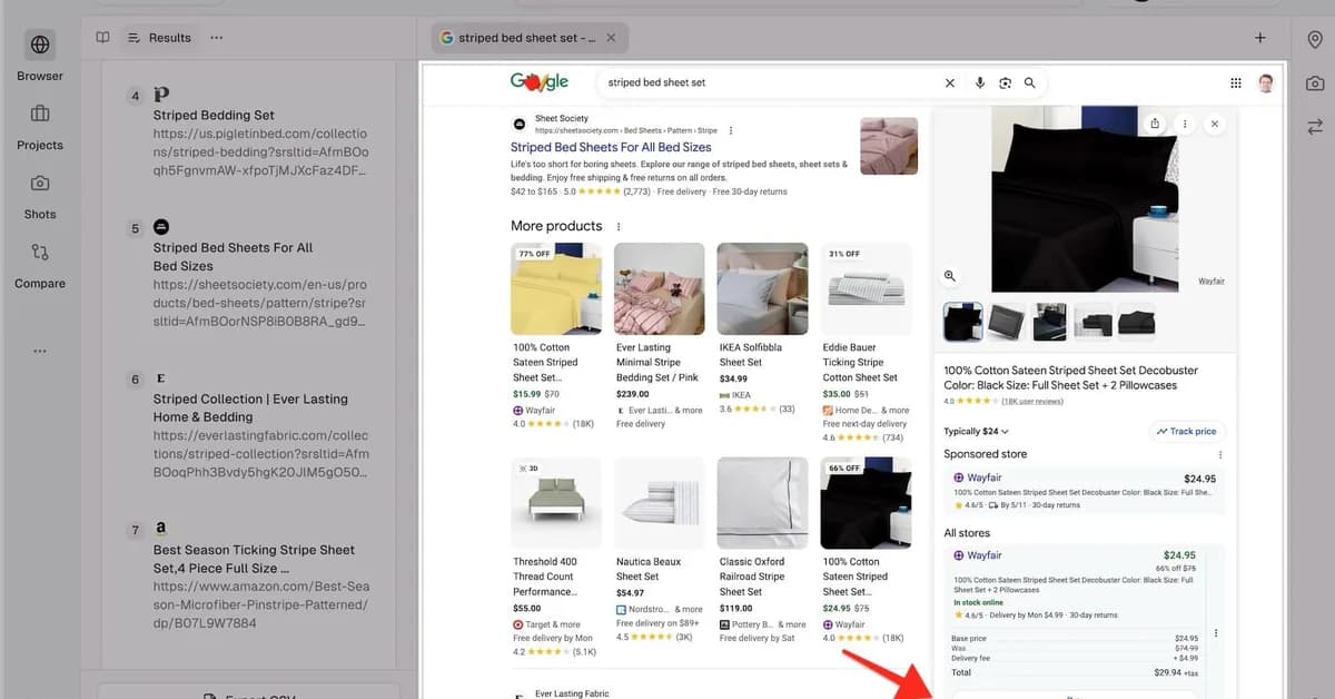 Google expands UCP checkout to main search shopping results
