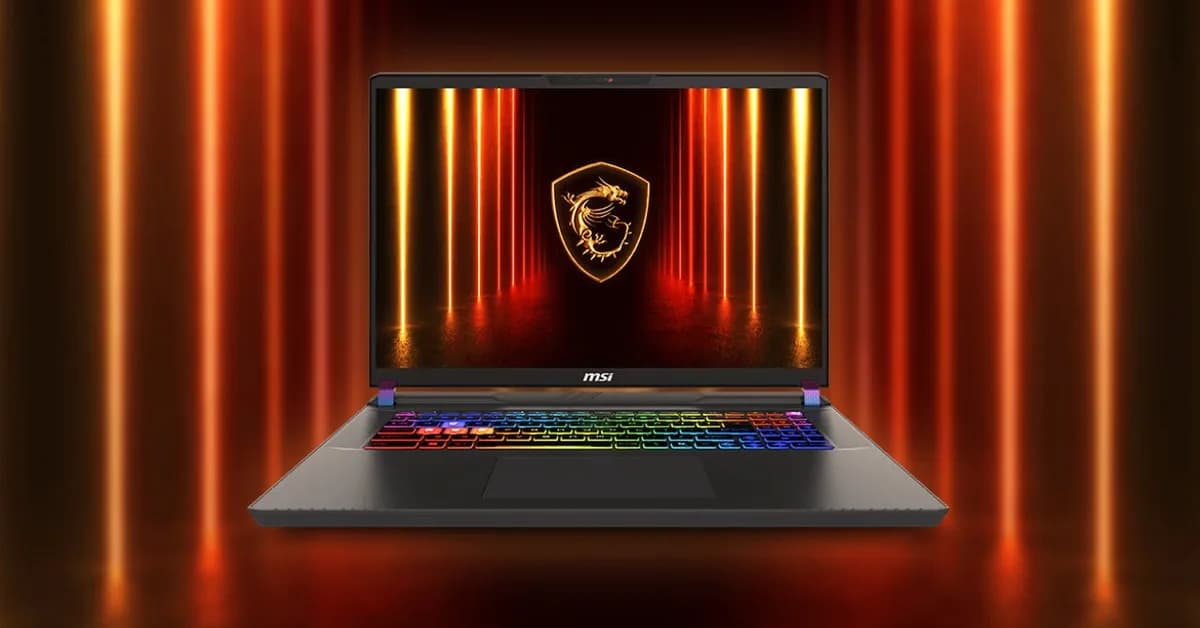 The Powerful MSI Vector 16" RTX 5070 Ti Gaming Laptop Drops to $1399 for Memorial Day