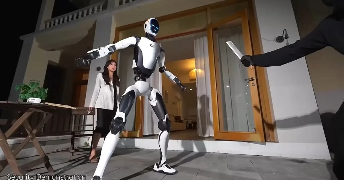 Unitree Unveils Fearsome Bodyguard Robot