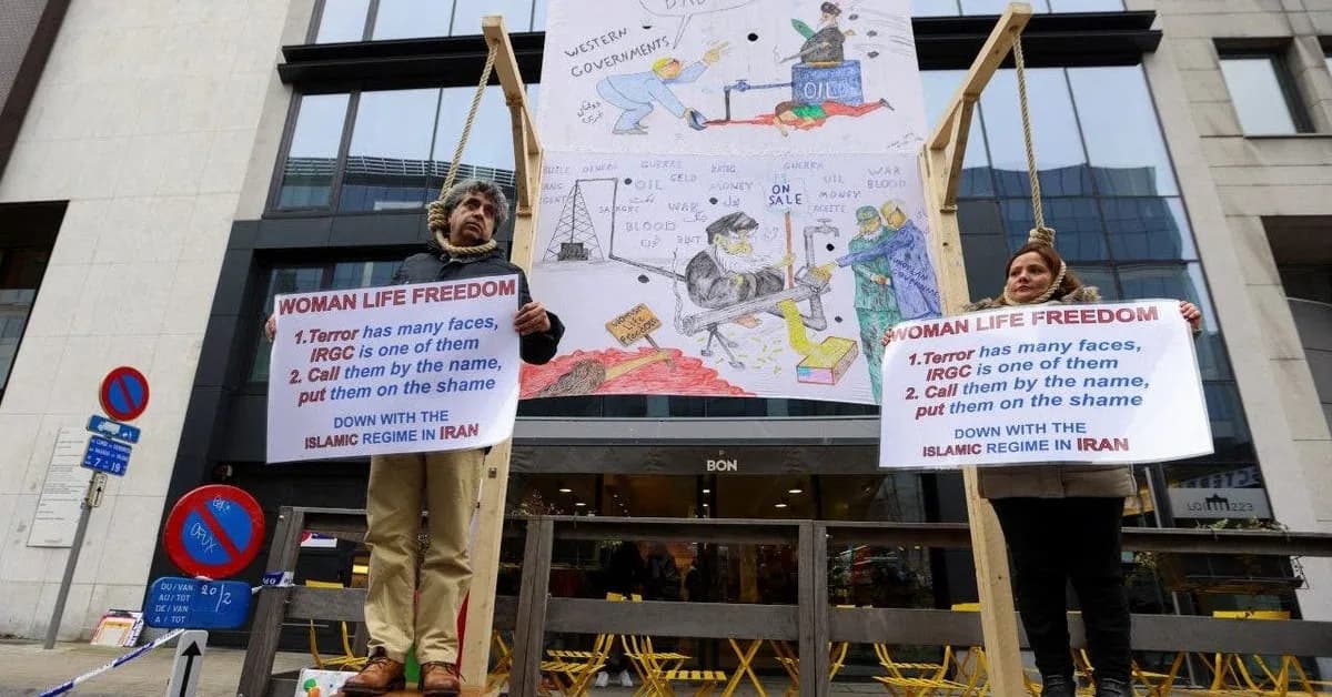 Iran hangs two 'political prisoners' from banned opposition: activists