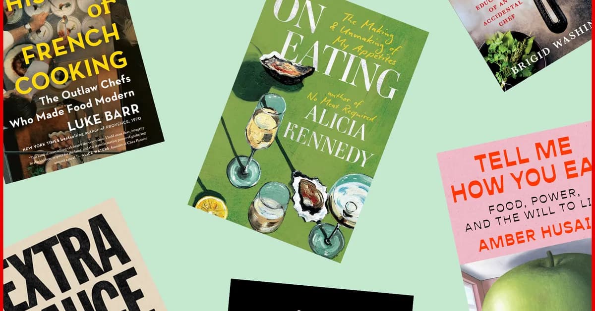 The 6 New Food Books We're Devouring This Spring