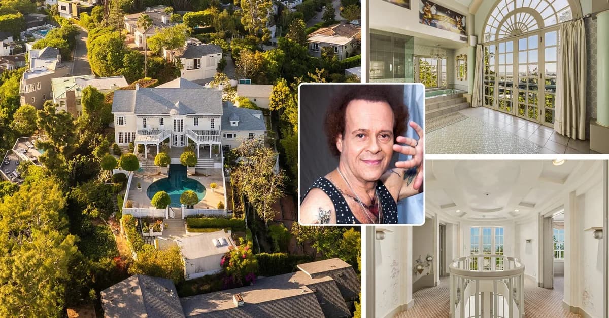 EXCLUSIVE: Richard Simmons' Storied L.A. Estate Returns to Market as a $5.8 Million 'Development Opportunity' and a 'Canvas for Transformation'