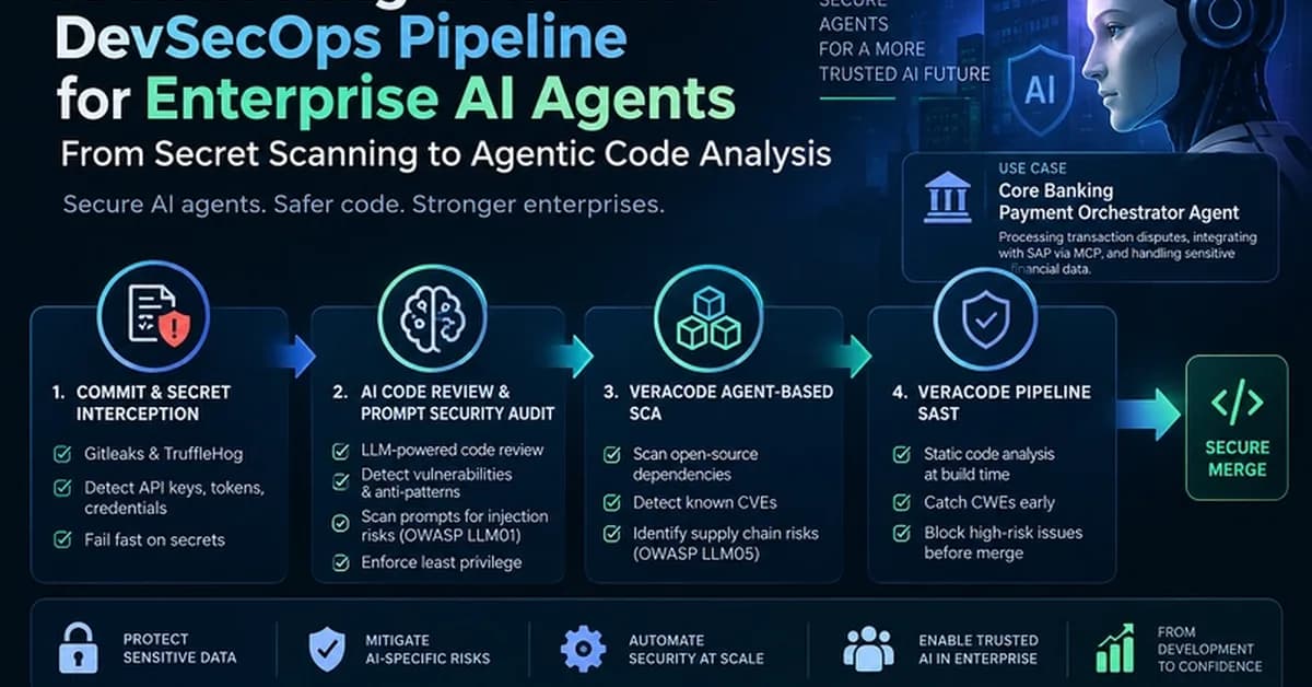 Architecting a Resilient DevSecOps Pipeline for Enterprise AI Agents