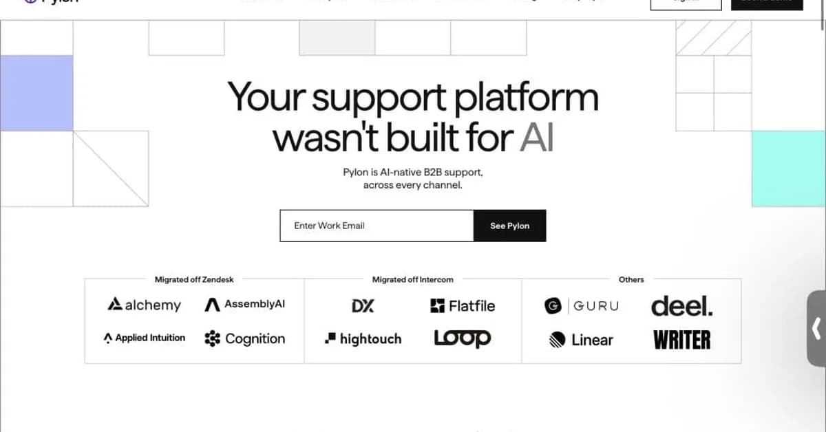 SaaStr AI App of the Week: Pylon. The AI-Native Support Platform Built for B2B, Not Reheated B2C
