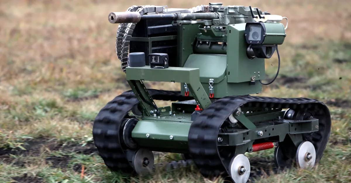 Ukraine says it replaced human soldiers with 'ground robots' in over 21,000 missions for Q1