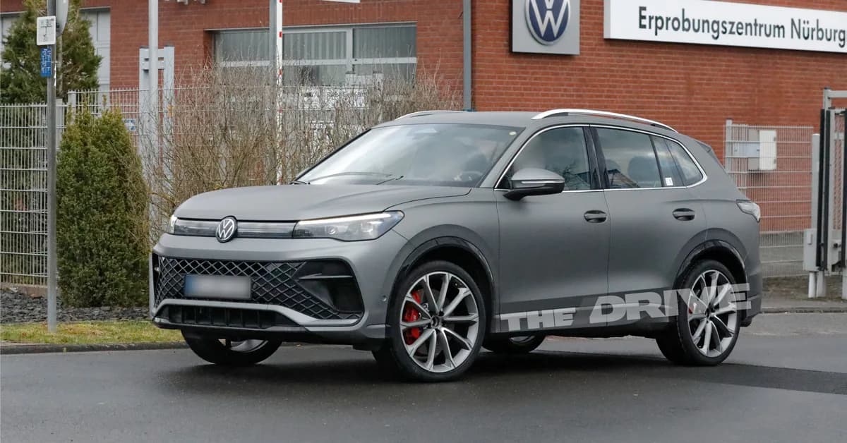 This VW Tiguan R Looks Good. Too Bad It's Not Coming to America