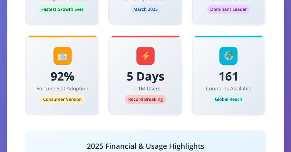 The 800 Million Weekly ChatGPT Users Who Are Just Getting Started