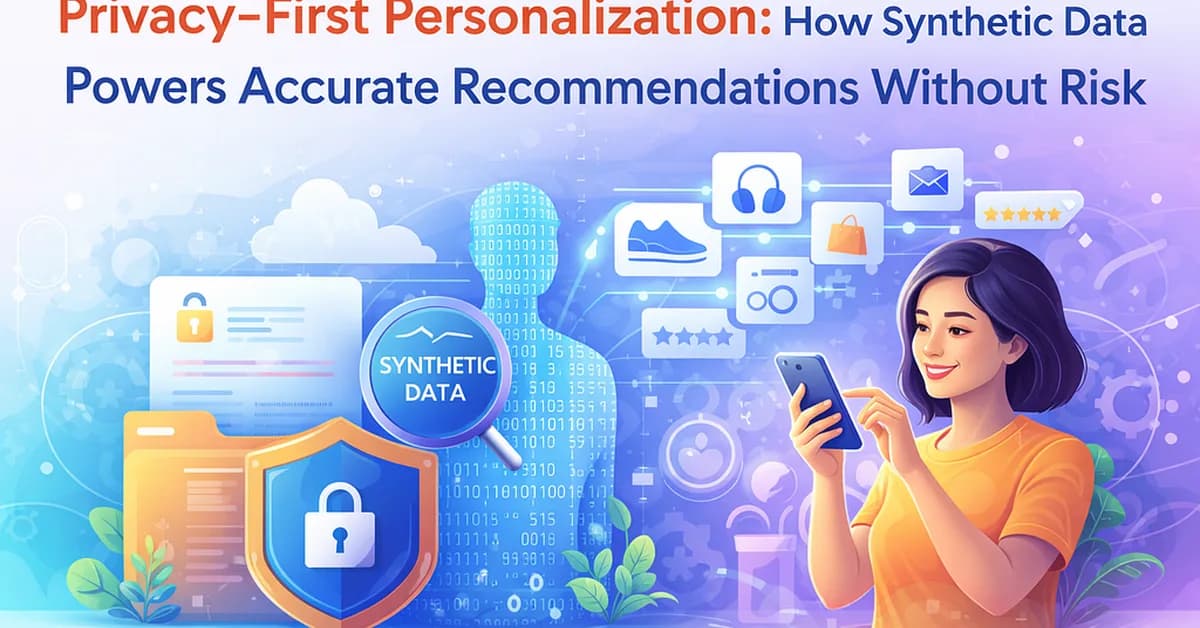 Privacy-First Personalization: How Synthetic Data Powers Accurate Recommendations Without Risk