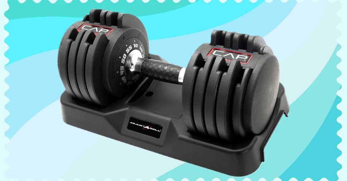 Save 30% on CAP Barbell's Adjustable Dumbbell During Walmart's Rival Prime Day Sale