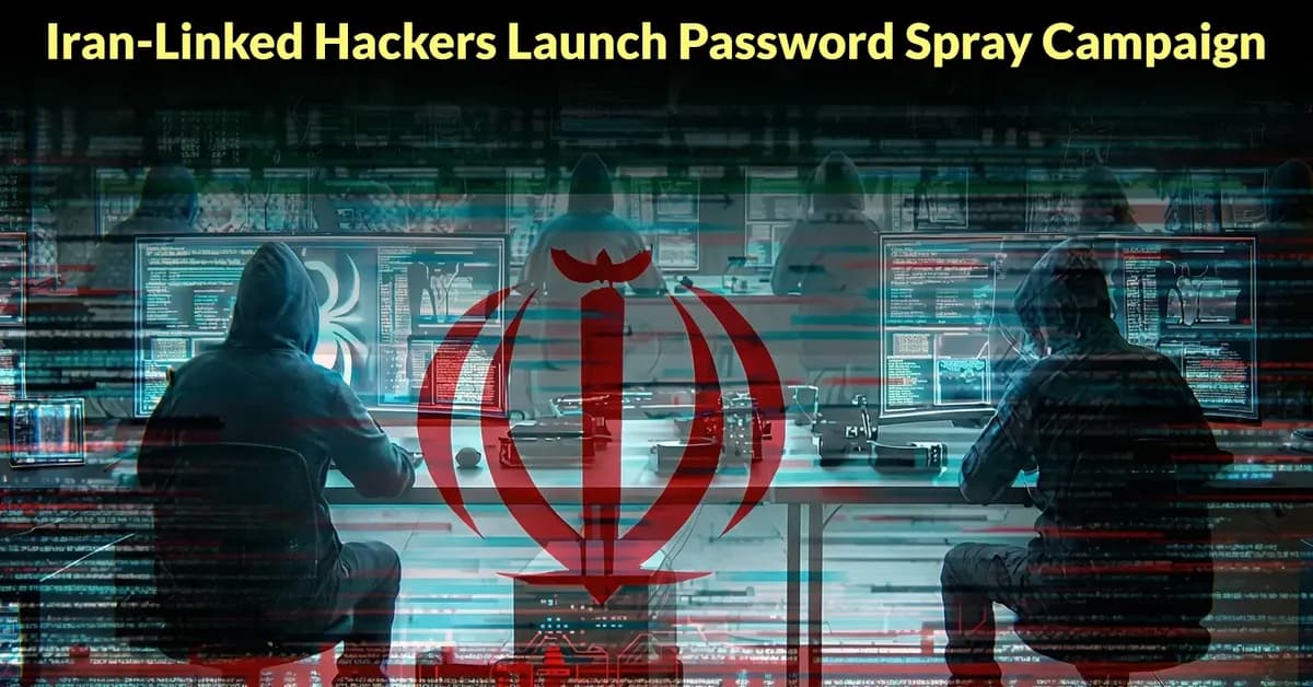 Iran-Linked Hackers Launch Password Spray Campaign Against Microsoft 365 Tenants in Middle East