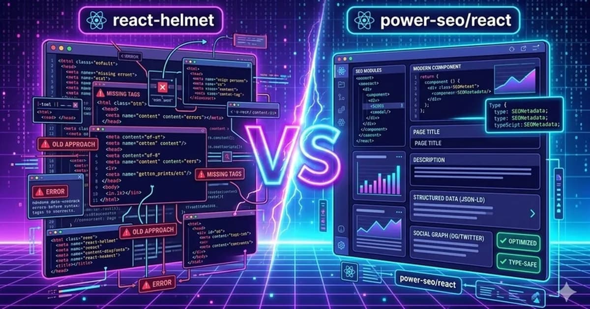 Your React App's SEO Is Broken and react-helmet Can't Fix It Anymore
