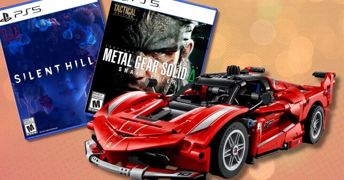Today's Top Deals: Metal Gear Solid Delta for PS5, LEGO Ferrari, and Xbox Series X Bundle