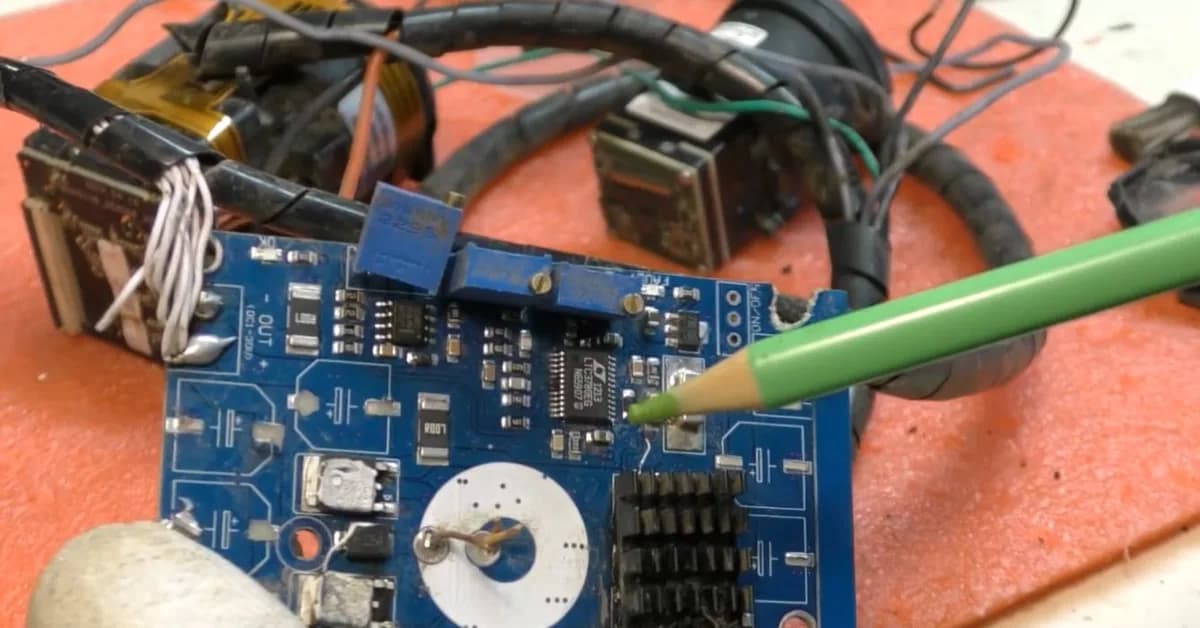 Teardown of a Shahed-136 Gimbaled Camera