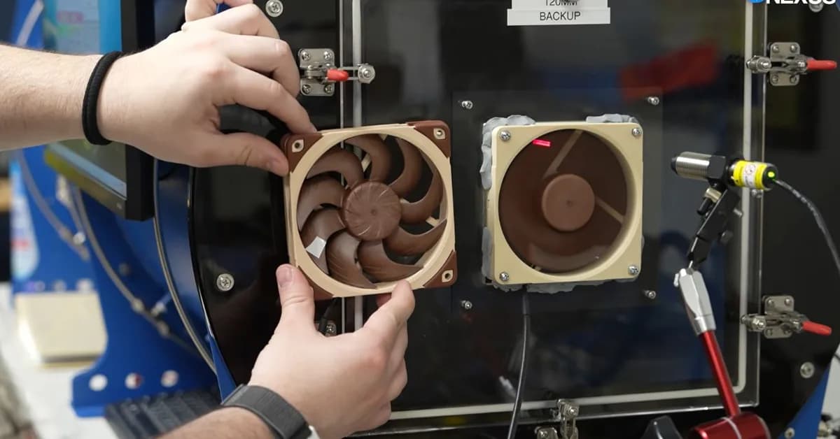 The Noctua Fan Files and the Limits of 3D Printing PC Fans