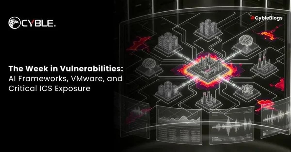The Week in Vulnerabilities: AI Frameworks, VMware, and Critical ICS Exposure