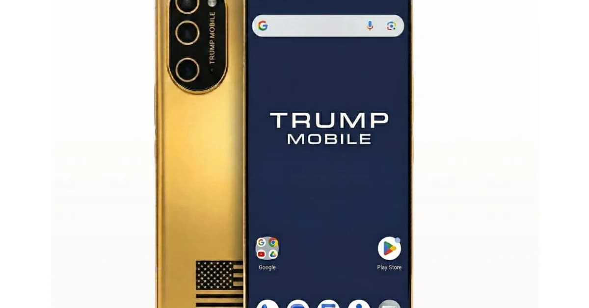 The Trump phone has a new look - but it's still not clear when it will be released