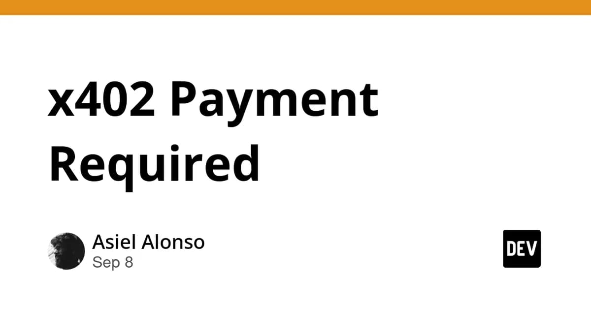 x402 Payment Required