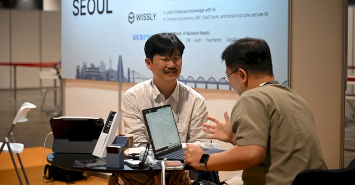 5 Seoul startups made their Southeast Asia debut at Echelon Singapore 2026 under the SBA pavilion