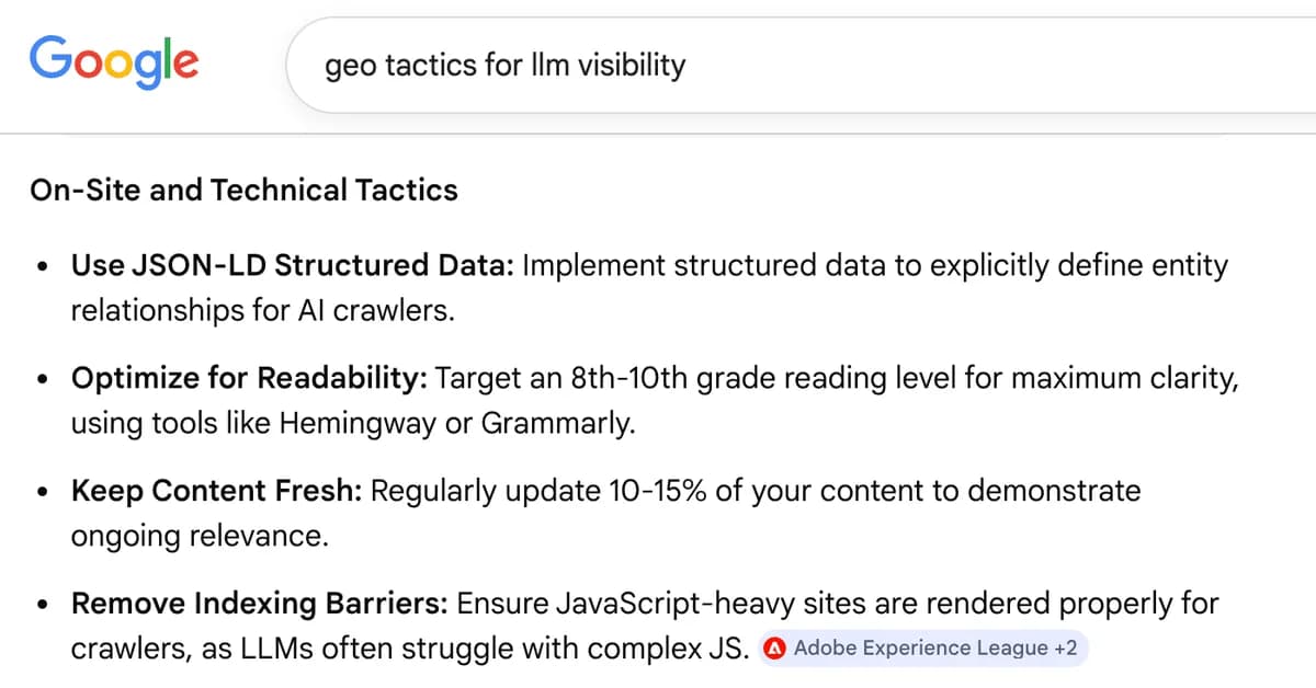 Why GEO is a reputation problem