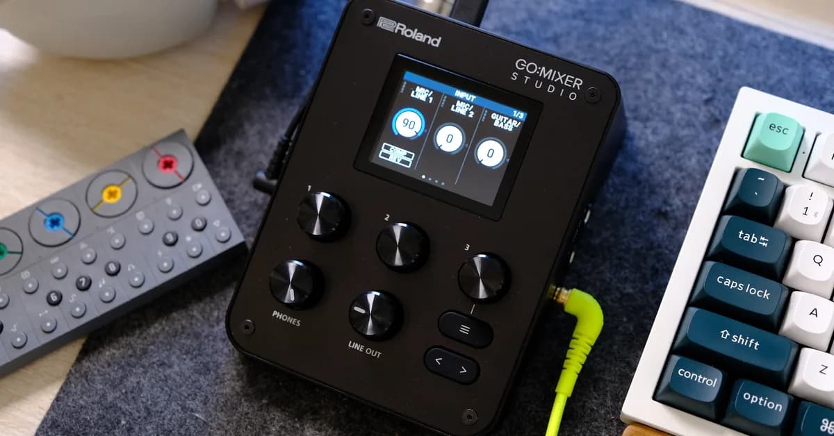 Roland Go:Mixer Studio review: Portable, professional and plenty of polish