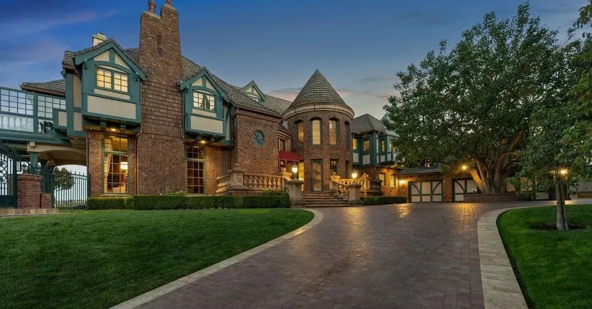 Inside a $14.95 Million Tarzana Tudor Estate That Features a Full English Pub-and a Price Drop