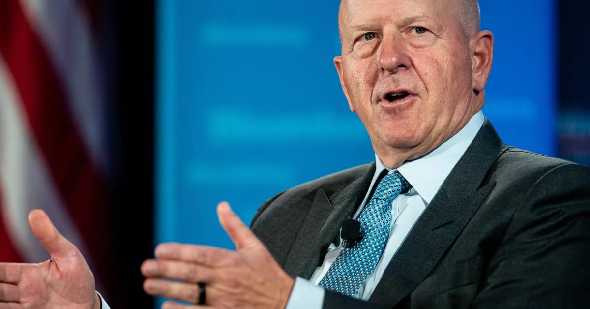 M&A is still forging ahead in spite of the Iran conflict, Goldman's CEO says - for now
