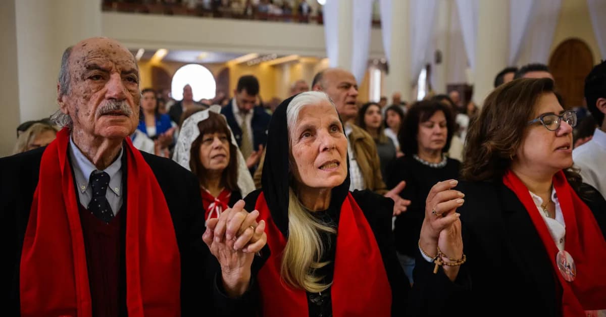Lebanon's Christians mark Easter in solidarity with war-hit south