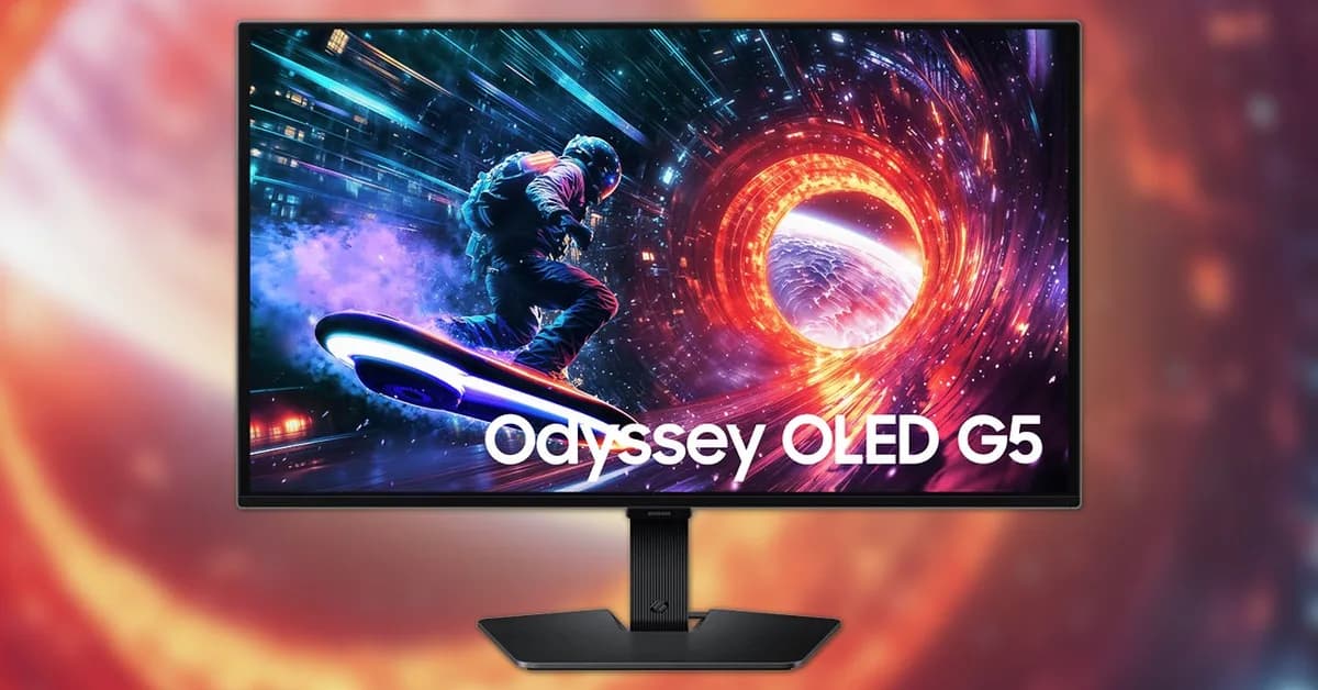 Get a Brand New 27" Samsung Odyssey OLED G5 Gaming Monitor for Just $269 With Free Shipping