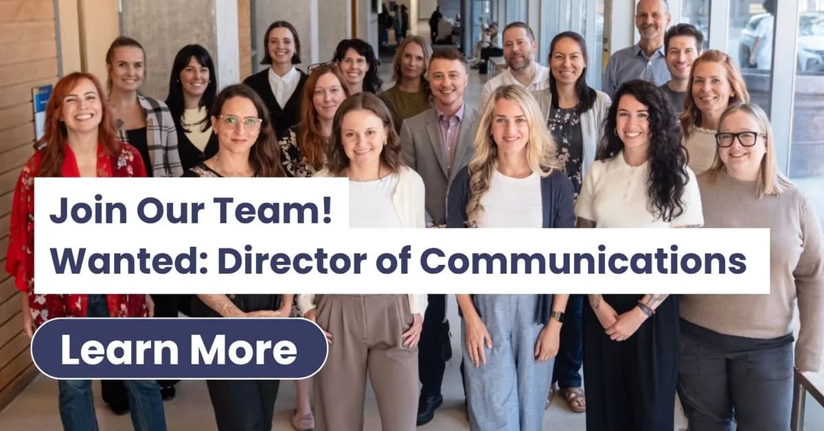 Join Our Team! Wanted: Director of Communications
