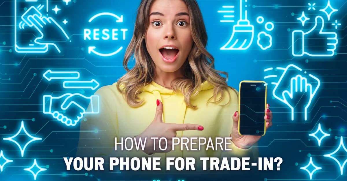 How to prepare your phone for trade-in