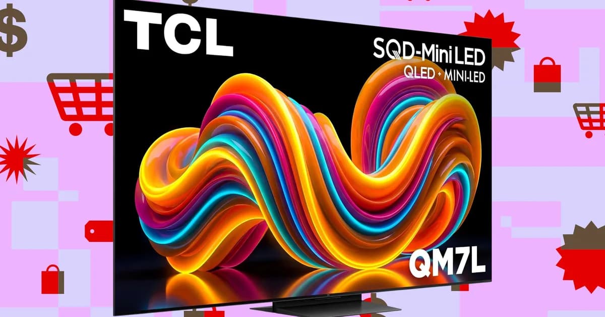 Save hundreds on a TCL mini-LED TV with quantum dots and high refresh rate