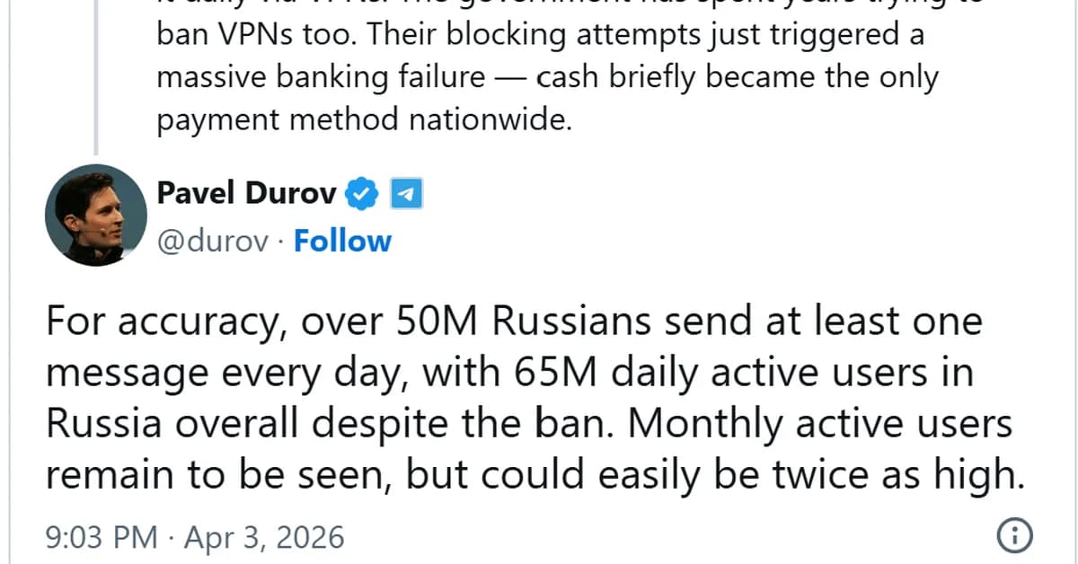 Whoops: Russia's Attempt To Block VPNs Causes Major Banking Failure