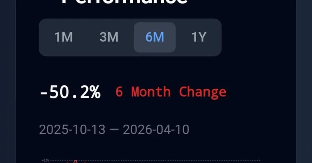 The Leading Public Software Companies Are Now Down -50% in the Last 6 Months