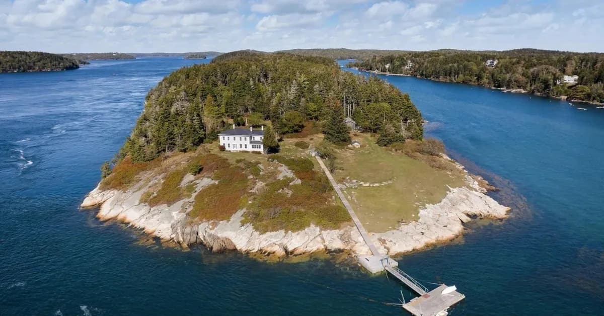 Private Island for Sale: 25-Acre Historic Maine Estate Lists for $3.85 Million