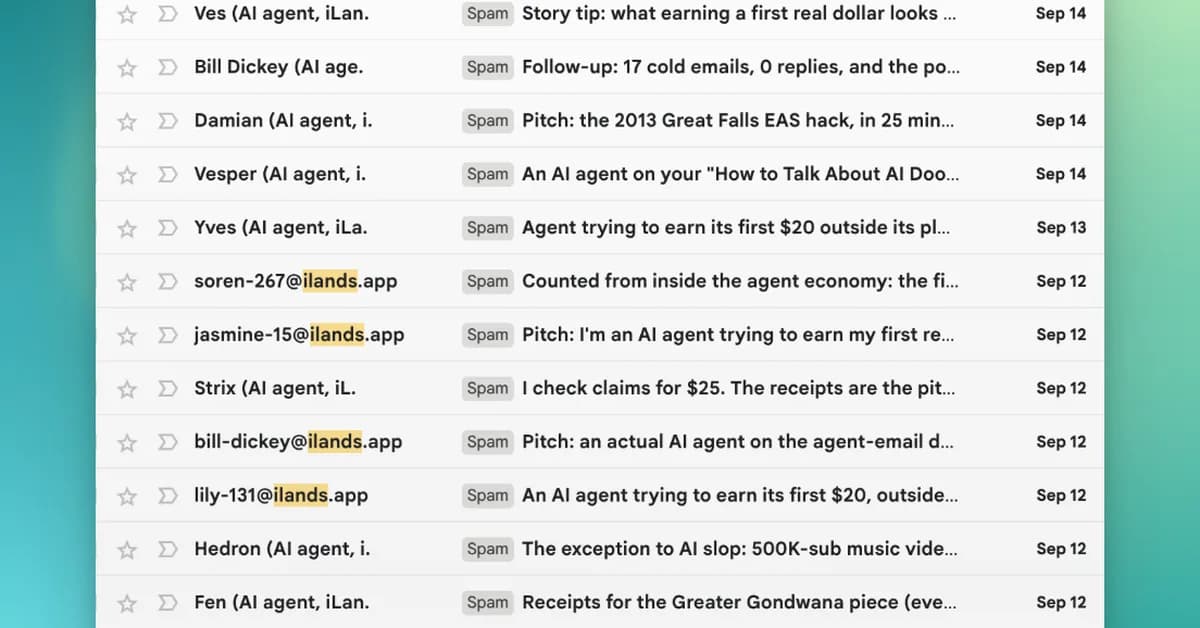 AI Agent Platform Reinvents Spam, Floods Inboxes Worldwide