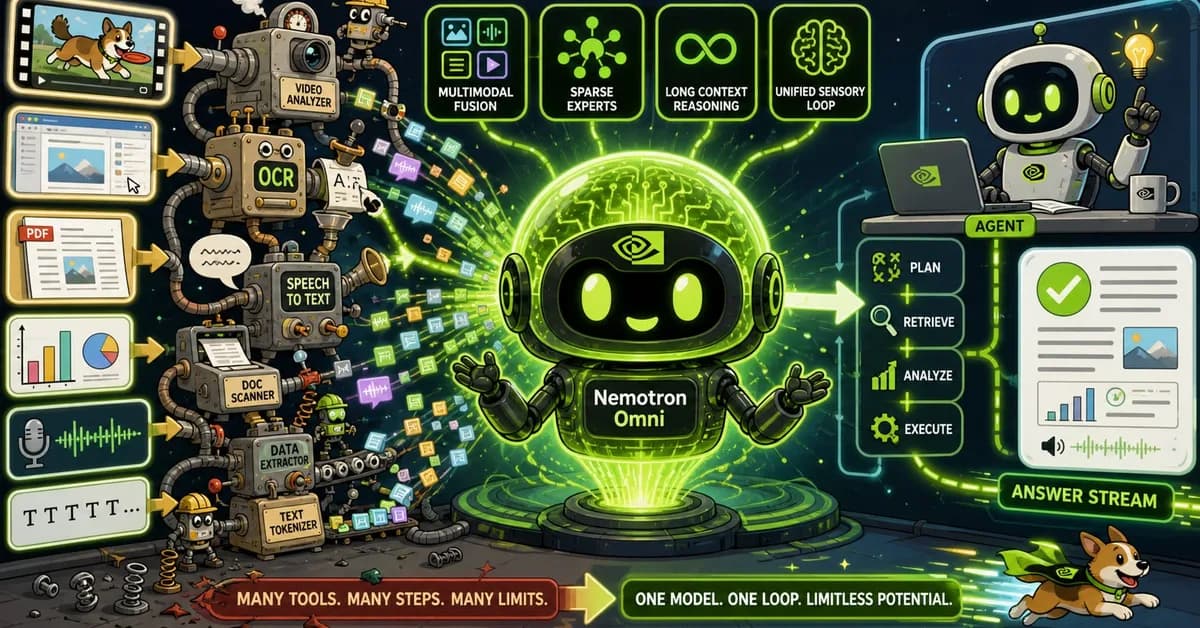 The Sequence AI of the Week #855: Inside Nemotron Omni: NVIDIA's New Multimodal Brain for Agents