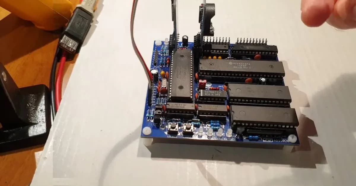 2026 Retrocomputing Challenge: A Homebrew Computer In Only Three ICs
