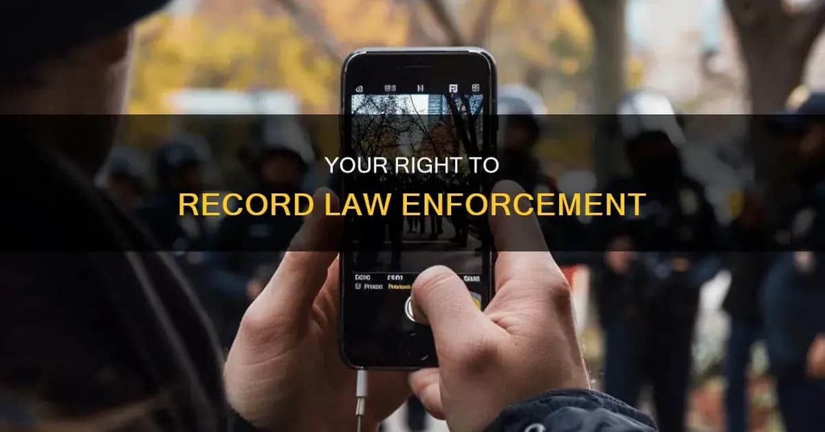 Bill Introduced That Would Codify The Right To Record Federal Law Enforcement Officers