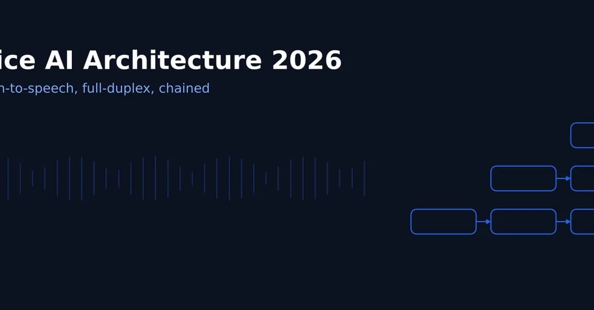 Production Voice AI Architecture in 2026: How Realtime Conversational Agents Are Built