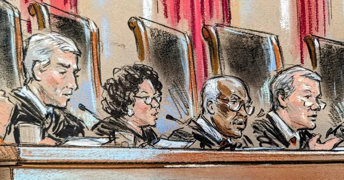 Justices debate rights of lawful permanent residents against backdrop of Trump's immigration crackdown