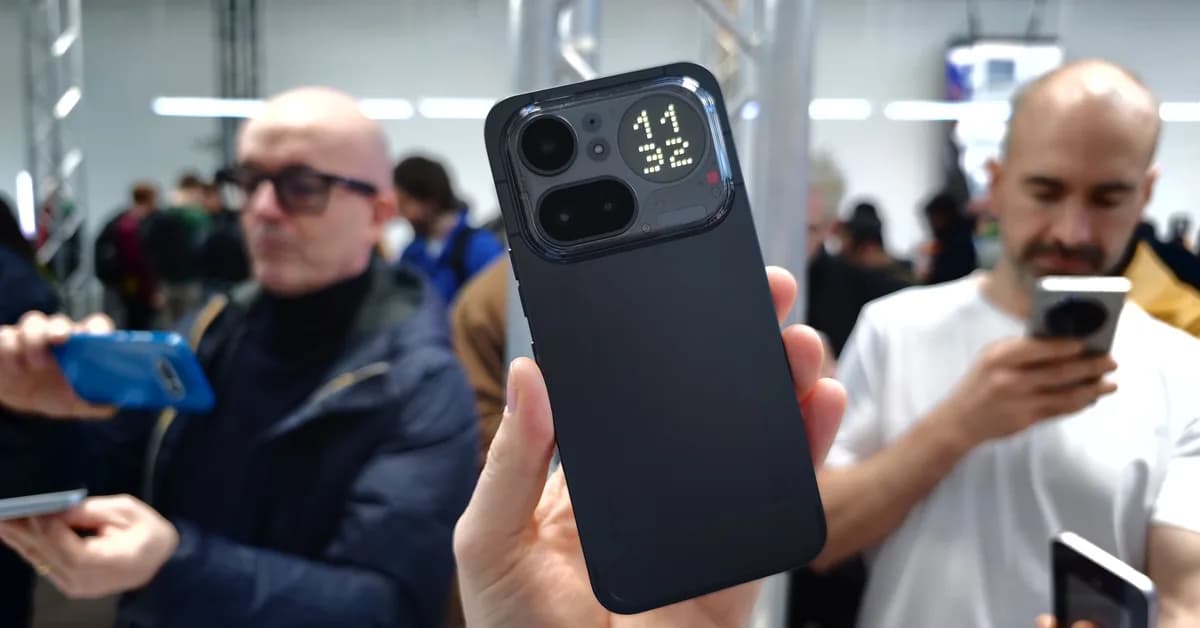 Nothing Phone 4a Pro hands-on: A premium design with a price to match the Pixel 10a