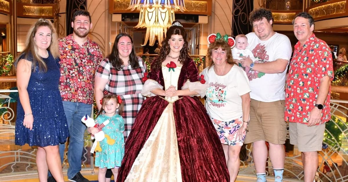 I was on the first-ever Disney cruise; this summer, I'll take my 100th. Now I get to enjoy them with my adult children and grandkids.