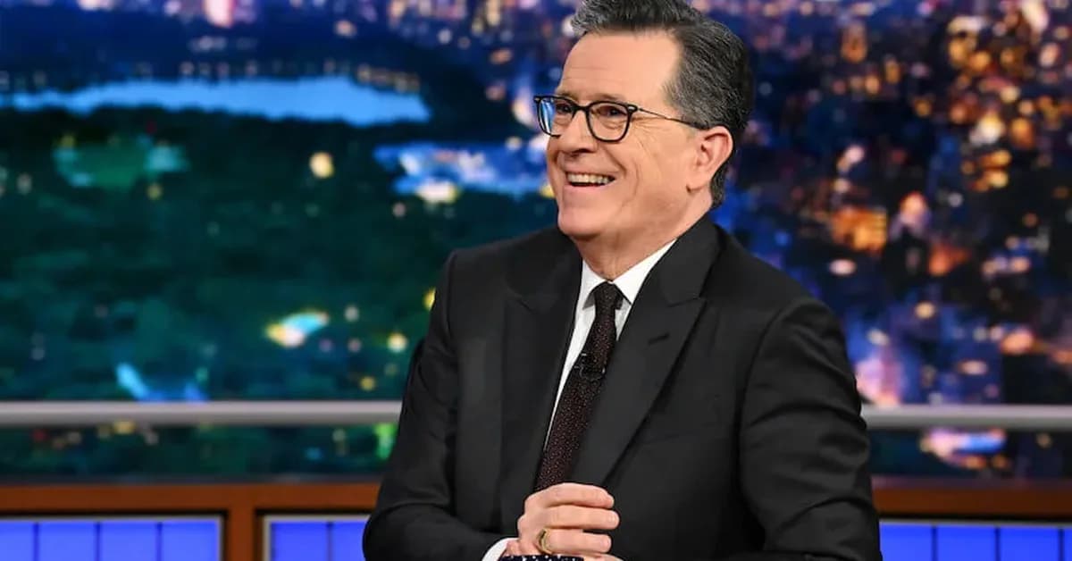 Stephen Colbert is more "grateful for" CBS than "mad about" its rug-pull cancellation